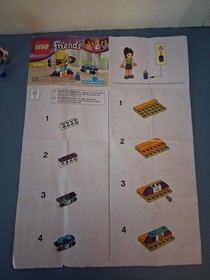 LEGO Friends Gymnastics 30400 26 Pieces Set Naomi Mini Complete 