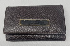 Vintage Gucci Key Case Wallet Brown Leather