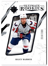 2017-18 Upper Deck Ultimate Collection Rookies RILEY BARBER 73 #/399 Capitals RC