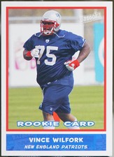2004 Bazooka #171 Vince Wilfork Football NM