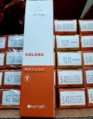 Large Bulk Lot 41 of Kemon Coloro Permanent Hair Color 2.1 oz.