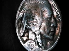 ​1917 S Buffalo Nickel San Francisco Mint Readable Date Album Filler Coin 5c