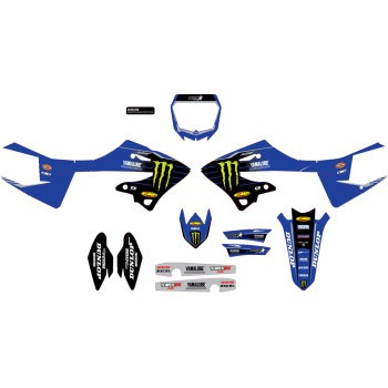 Dcor Visuals 20-50-263 Graphic Kit - Blue for '23 Star