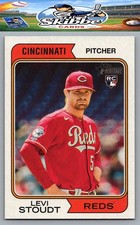 2023 Topps Heritage #591 Levi Stoudt