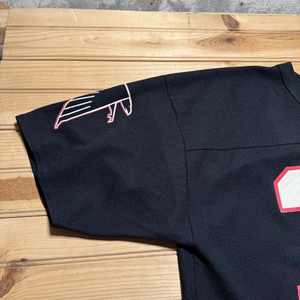Camiseta de fútbol americano vintage de los años 90 de los Atlanta Falcons Jamal Anderson #32 de la NFL - talla grande Foto 3 de 4