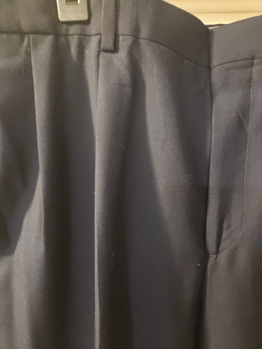 LANDS END Classic Traditional Fit Pleated Front Chino Pants Mens Size 38x29 View 4