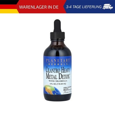 Planetary Herbals, Cilantro Heavy Metal Detox with Chlorella, Koriander-Schwerme