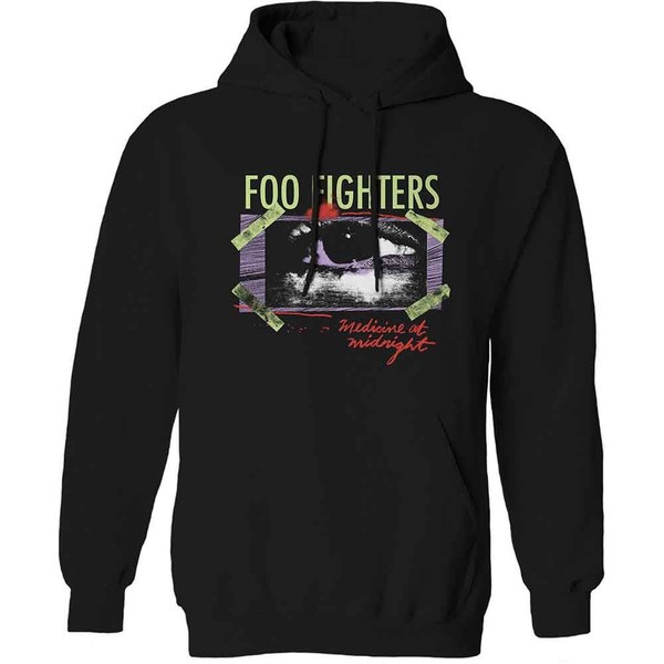 Foo Fighters Kapuzenpullover Medicine At Midnight Nue Offiziell Herren Schwarz-image