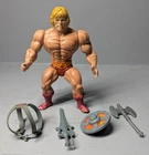 vintage complete Mexico He-Man with USA accessories 1982 Mattel MOTU