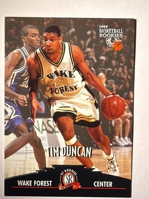 1997 Score Board Rookies - Tim Duncan #1 Dean's List (RC)