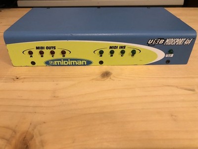 MIDIMAN --- MIDISPORT 4x4 Usb Midi Interface