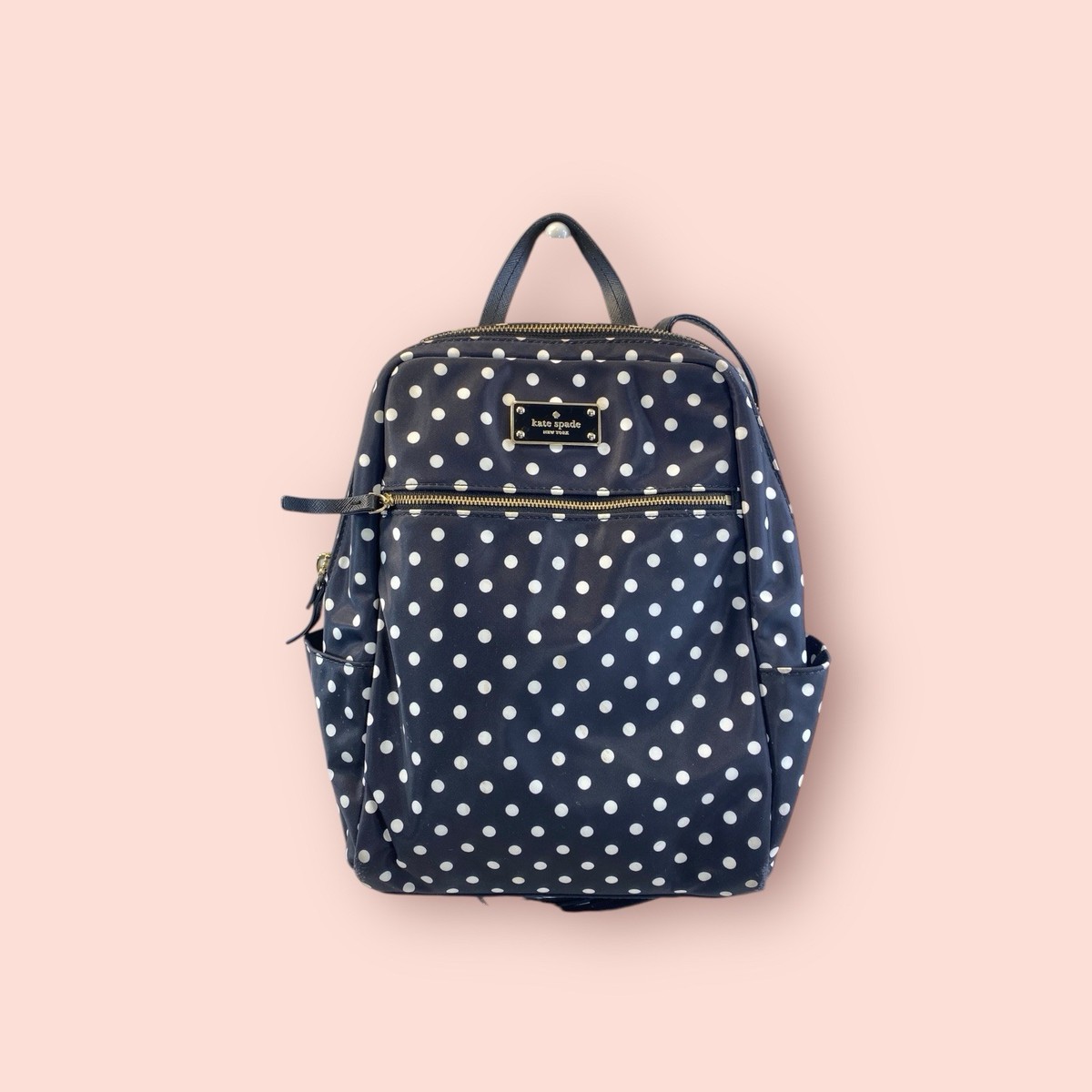 KATE SPADE New York Leather Trimmed Polka Dot Luxury  display picture 1