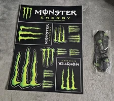 1x Monster Energy Gear Promo Stickers and Lanyard Set | SHIPS FAST | See Photos!