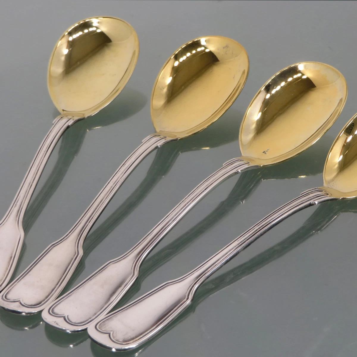 Rkllejs 2 Pezzi Cucchiaio di Gelato, Cucchiaio di Gelato in Acciaio Inox, Porzionatore da Gelato, Viene Fornito con Un Comodo Manico in Plastica, per Gelato, Frutta, Melone, Sorbetto