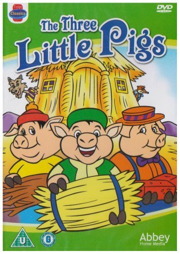 Three Little Pigs DVD (2007) Burbank Animation Studios cert