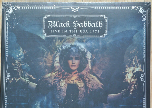 BLACK SABBATH Live In The USA'75 Double LP 180g Vinyl Gate-fold Sealed