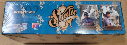 One 1992 Leaf Studio Baseball Factory Sealed 48 Pack Box Look For Heritage Cards - Bild 4 von 6