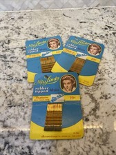 Lot 3 Vintage Beauty 40s Miss Linda Bob Bobby Pins Cardstock Hair Movies READ