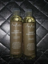 Shea Moisture Body Oil for Dry Skin Sweet Almond Oil Cruelty 4 Fl Oz Lot Of 2