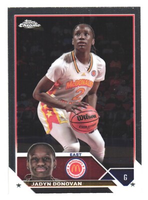 2023 Topps McDonald s All American Basketball Jadyn Donovan