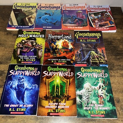 Goosebumps 10冊 英語 R L Stine Goosebumps Series 10 Books
