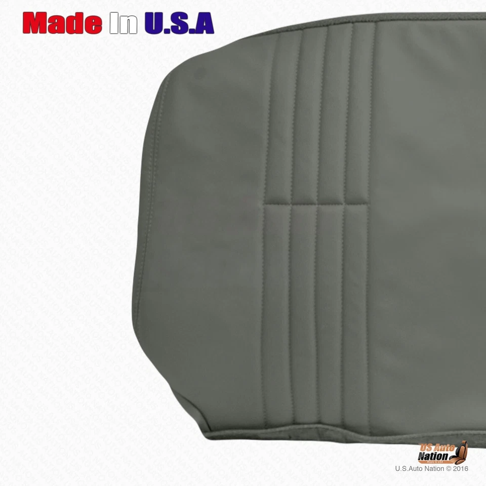 Chevy Silverado Cheyenne 1997 1998 1999 con cubierta de vinilo gris inferior y superior de banco Foto 2 de 4