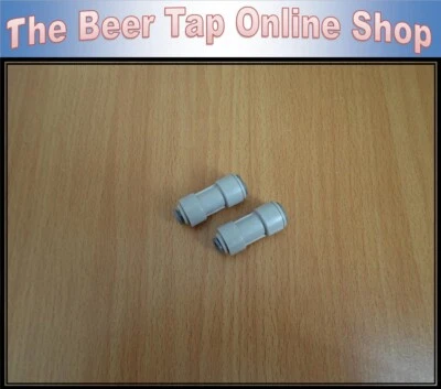 John Guest Speedfit 5/16" to 3/16" Pipe Beer Line Reducer. JG Push Fit Connector