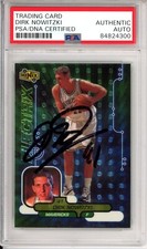 1998 UD Upper Deck Ionix Dirk Nowitzki Rookie RC Signed PSA DNA AUTOGRAPH HOF