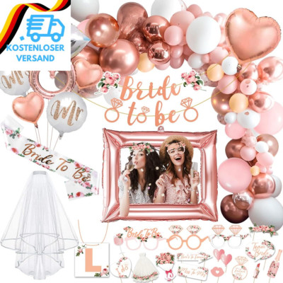 Izoel Bride to Be Deko Junggesellinnenabschied Accessoires Frauen, Bride to Be G