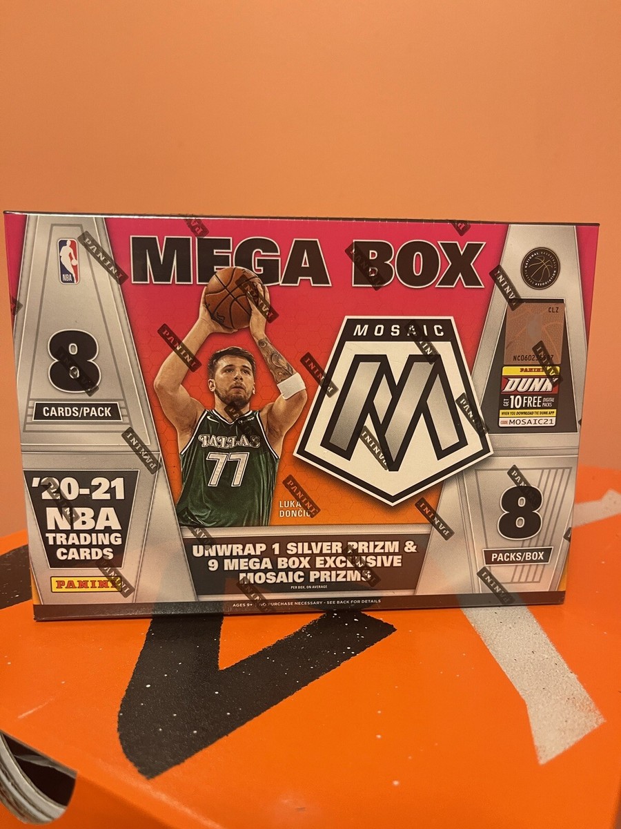 20-21 Panini NBA Mosaic Basketball Cards Mega Box Sealed New | eBay