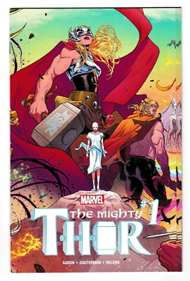 The Mighty Thor #1_Jane Foster as Thor!!!_Wrap Around Tri-Fold Cover