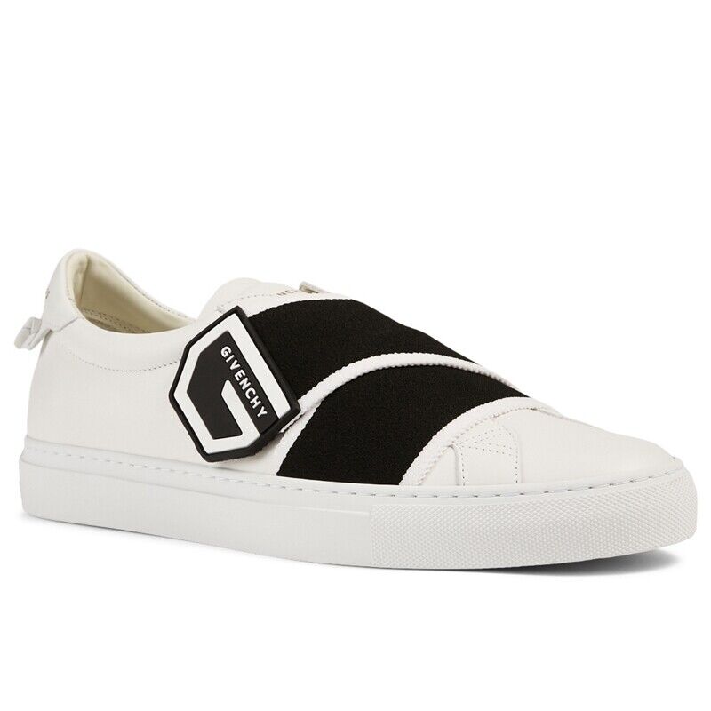Givenchy Urban Street Leather Sneakers With Logo Strap size 40 New MSRP  $650 | eBay