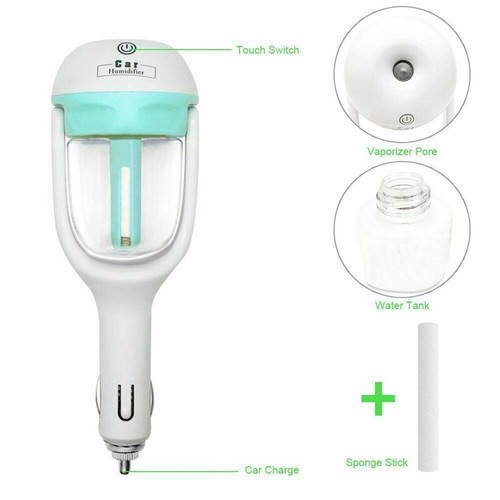 Car Mini Purifier Humidifier Aroma Diffuser Mist Essential Oil Ultrasonic Air - Picture 8 of 16