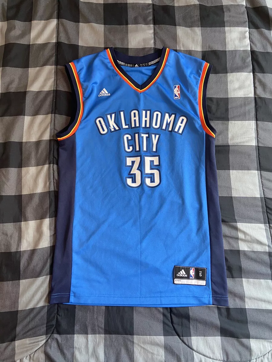 Kevin Durant OKLAHOMA CITY THUNDER ADIDAS SEWN STITCHED NBA JERSEY Youth  SMALL