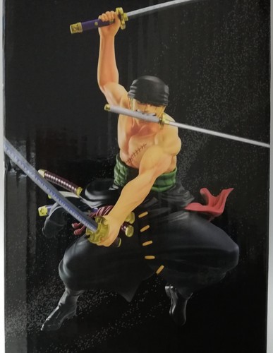 One piece Roronoa Zoro Figure Ichiban Kuji Prize A Impregnable Sword with box - Foto 9 di 13