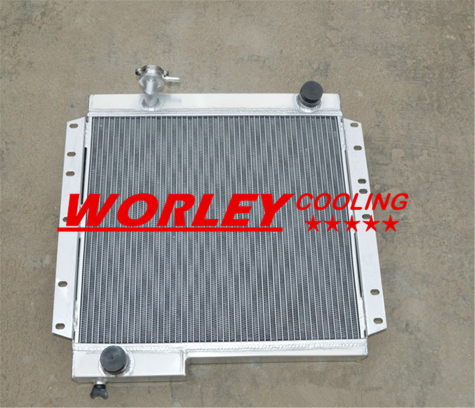Bj40 Radiator 62MM 3 CORE ALUMINUM RADIATOR for TOYOTA LAND CRUISER BJ40 BJ42 MT ...