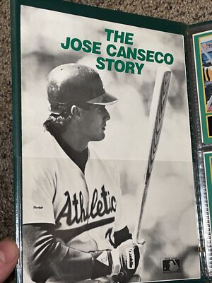 Jose Canseco Binder + Limited Edition Card Set + Jose Canseco Story SUPER  RARE | eBay