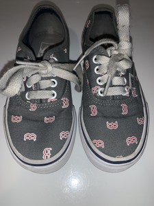 vans red sox shoes