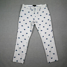 Banana Republic Pants Womens 8 Multicolor Jackson Fit Floral Stretchable