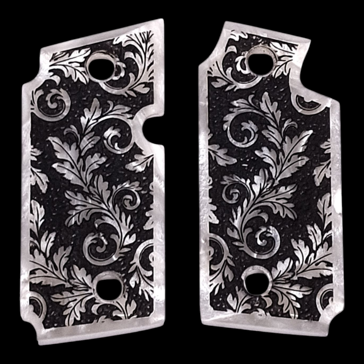 Pearl Floral Scroll Grips For Sig Sauer P238 | eBay