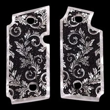 Pearl Floral Scroll Grips For Sig Sauer P238
