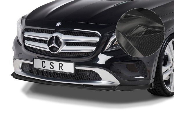 CSR Cup-Spoilerlippe ABS Carbon Look FüR Mercedes Benz GLA (X156)-image
