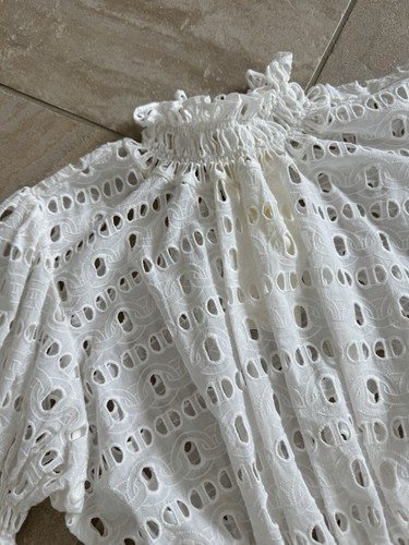 Top Waimari Lucia blanco M $190 nuevo con etiquetas - Imagen 6 de 11