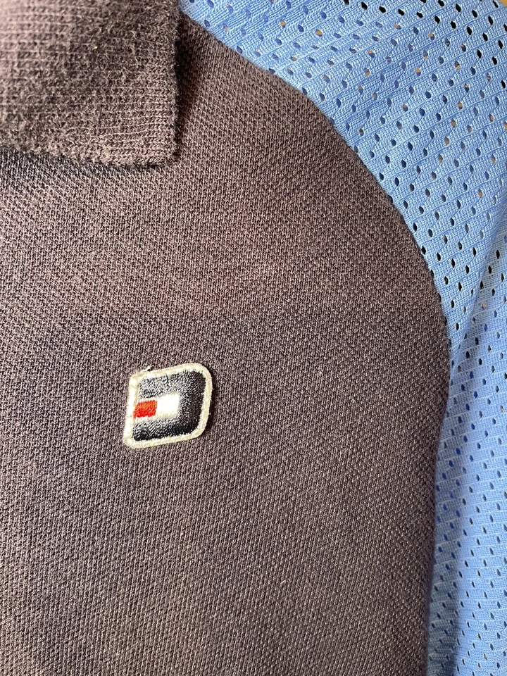 DKNY Jeans Shirt Black and Blue with logo youth large - Image 4 of 4