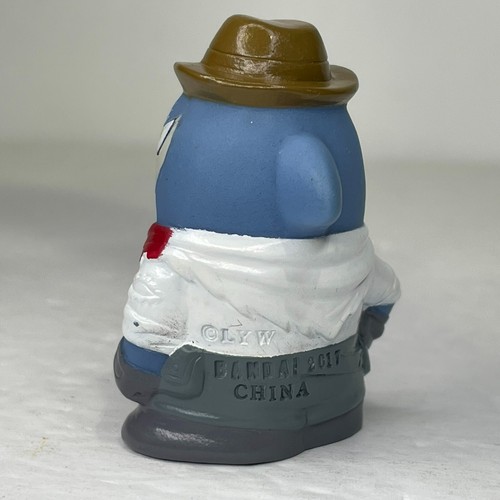 2017 Yokai Watch Finger Puppet 2" Indiana Jaws Shark Figure Yo-Kai Bandai - Picture 2 of 3