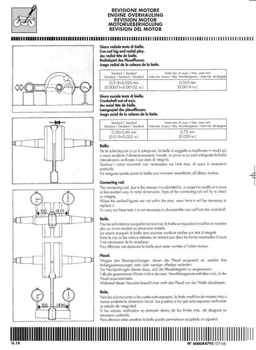 Manual de taller de reparación de servicio Cagiva MITO 125 2004-2005 - Imagen 6 de 9