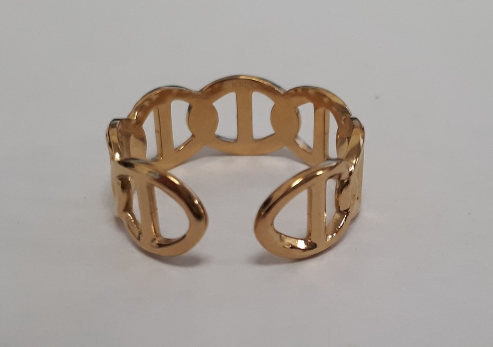 Bague GINGER MY HOUSE OF JEWELS - Ajustable - Dorée Acier Inoxydable - Neuf Avec étiquettes