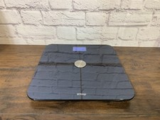 Withings WS-50 Smart Body Analyzer Scale Black WiFi Bluetooth BMI App Tested  