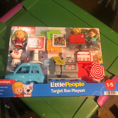 Fisher Price Little People Target Run Playset NEW IN HAND FREE SHIP  