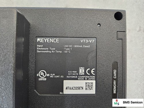 KEYENCE VT3-V7 Touch Screen including VT3-E3 Communication module - Picture 9 of 14